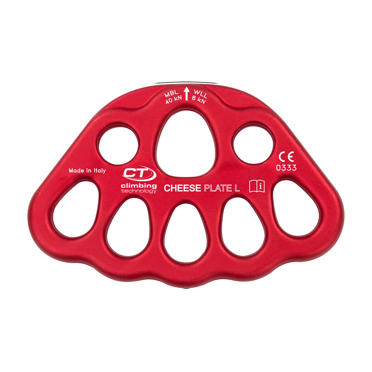 Такелажная пластина Climbing Technology Cheese Plate Large 45kN Такелажная пластина Climbing Technology Cheese Plate Large 45kN