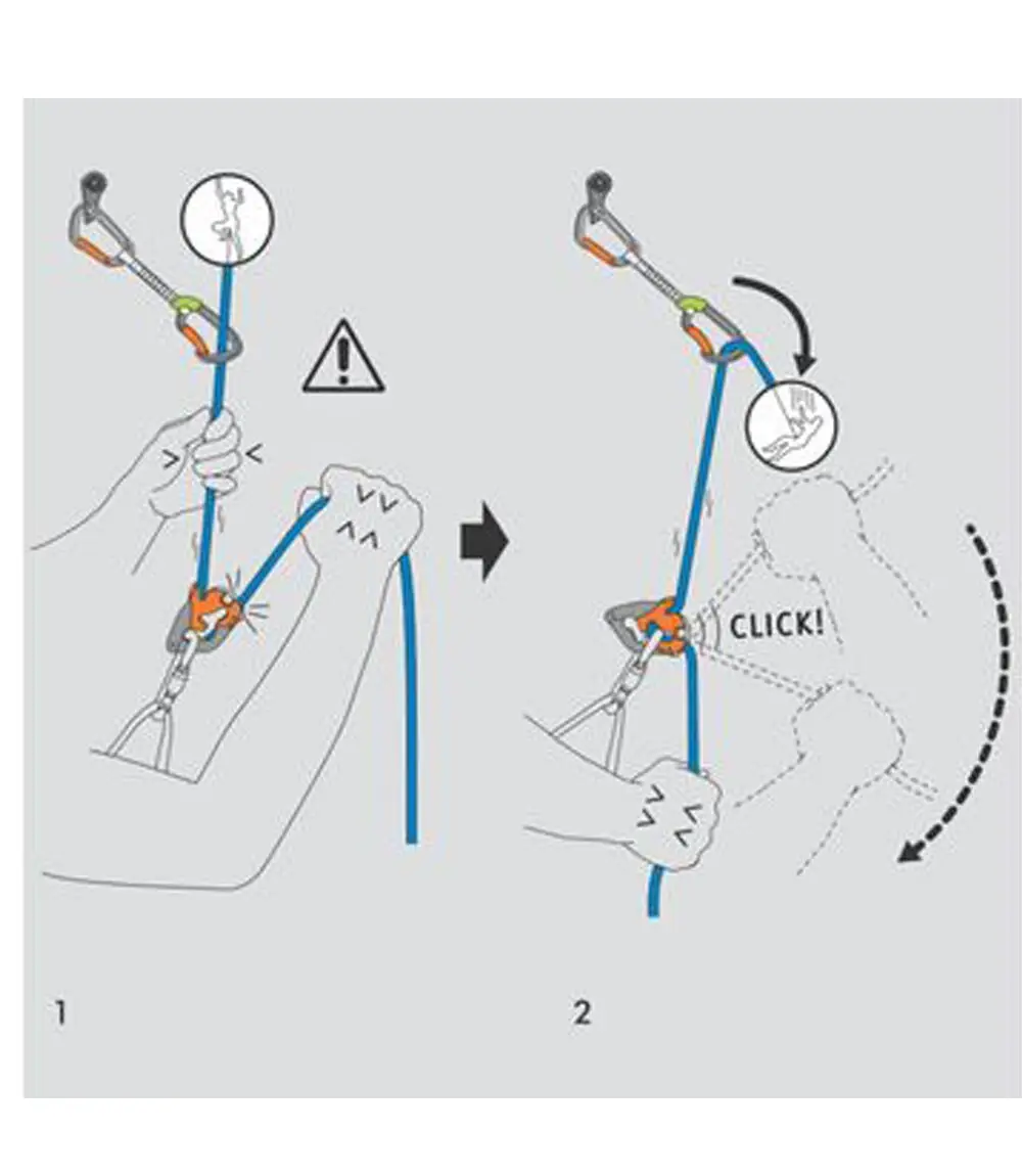 Устройство для страховки и спуска Climbing Technology ClickUp + Kit-4