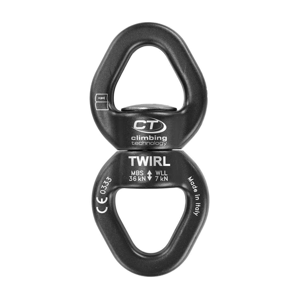 Вертлюг Climbing Technology Twirl Black Вертлюг Climbing Technology Twirl Black