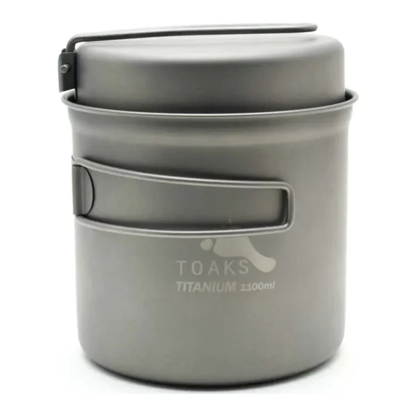 Котелок TOAKS Titanium 1100ml Pot with Pan