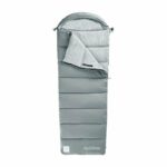Спальник с капюшоном Naturehike M400 NH20MSD02, (1°C), серый