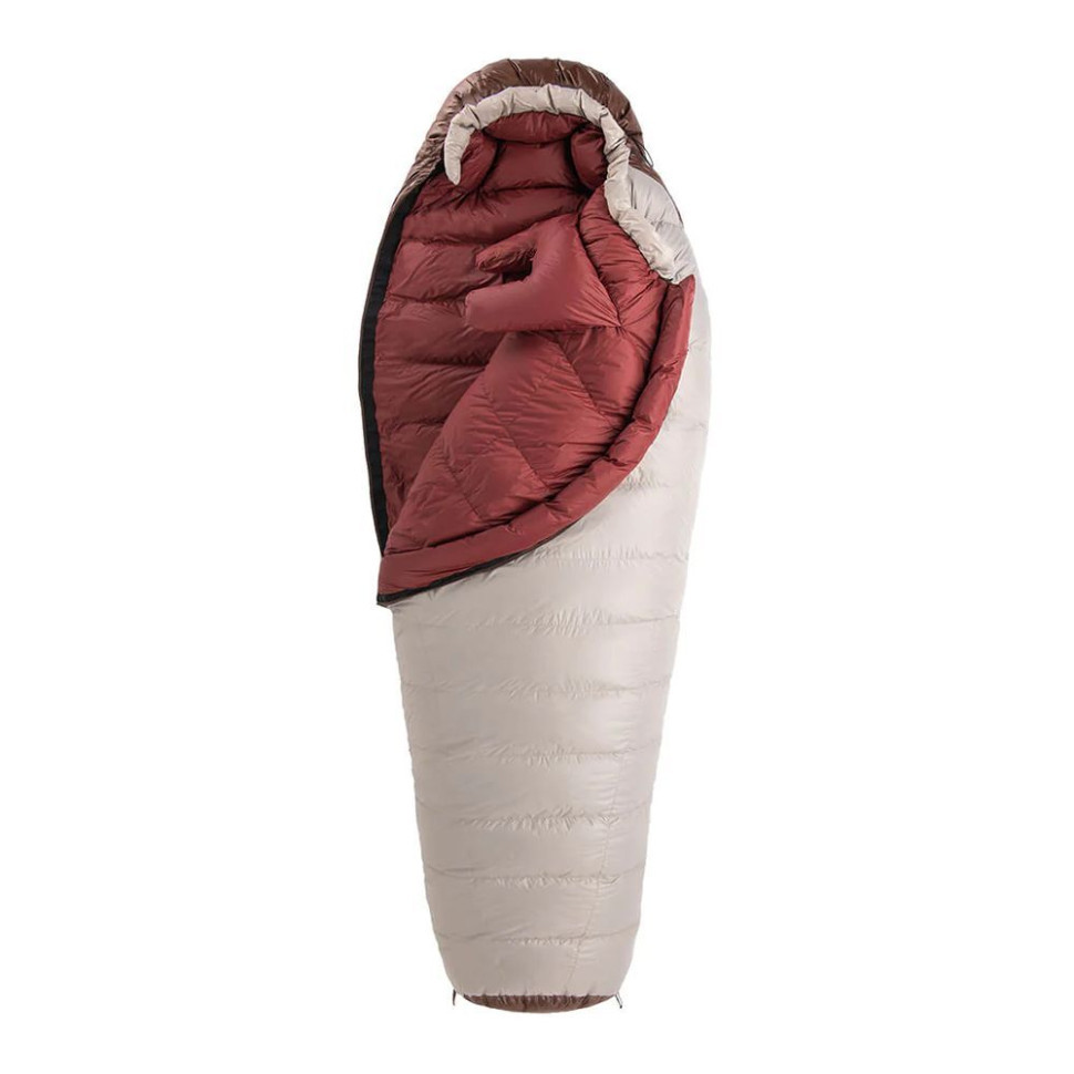 Спальник с натуральным пухом Naturehike Snowbird NH20YD001, р-р L, коричневый-1