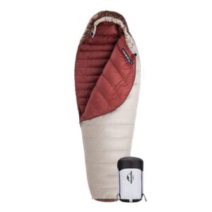 Спальник с натуральным пухом Naturehike Snowbird NH20YD001, р-р L, коричневый