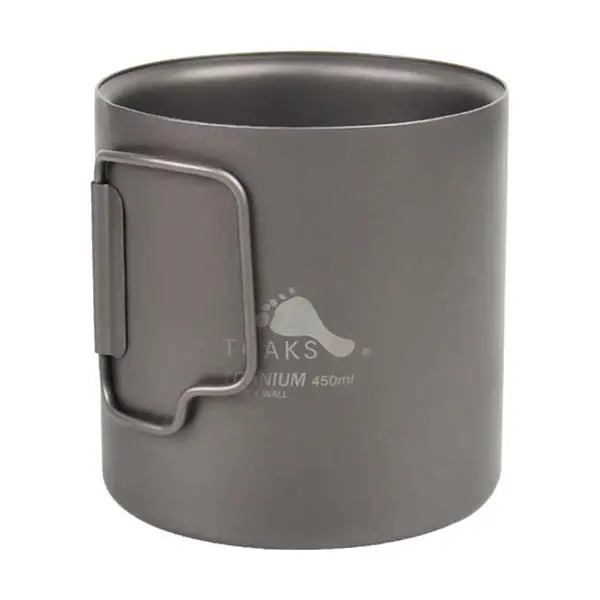 Кружка TOAKS Titanium 450ml Double Wall Cup Кружка TOAKS Titanium 450ml Double Wall Cup