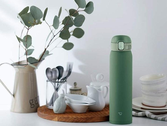 Термокружка Zojirushi SM-WA60GD 0.6 л ц оливковый-3