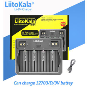 Зарядное устройство LiitoKala Lii-D4, 4x26650