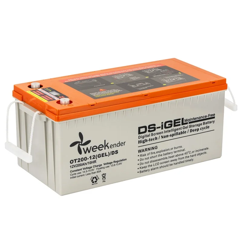 Гелевый аккумулятор с дисплеем Weekender OT200-12 Гелевый аккумулятор с дисплеем Weekender OT200-12