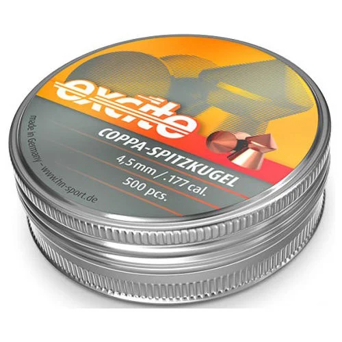 Пули пневматические H&N Copper Spritzkugel 500 шт Пули пневматические H&N Copper Spritzkugel 500 шт
