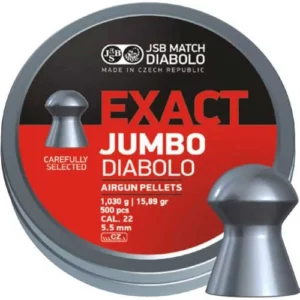 Пули пневматические JSB Exact Jumbo 5.52 мм 1.03 г 500 шт