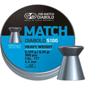 Пули пневматические JSB Match HW 4.51 мм 0.535 г 500 шт