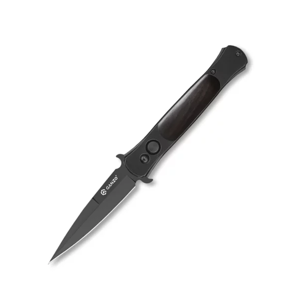 Нож складной Ganzo G707B черный 