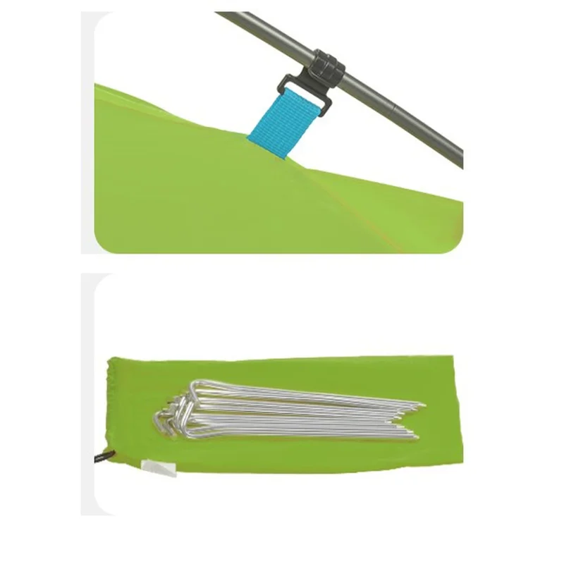 Палатка двухместная Naturehike CNK2450WS030, зеленая-2