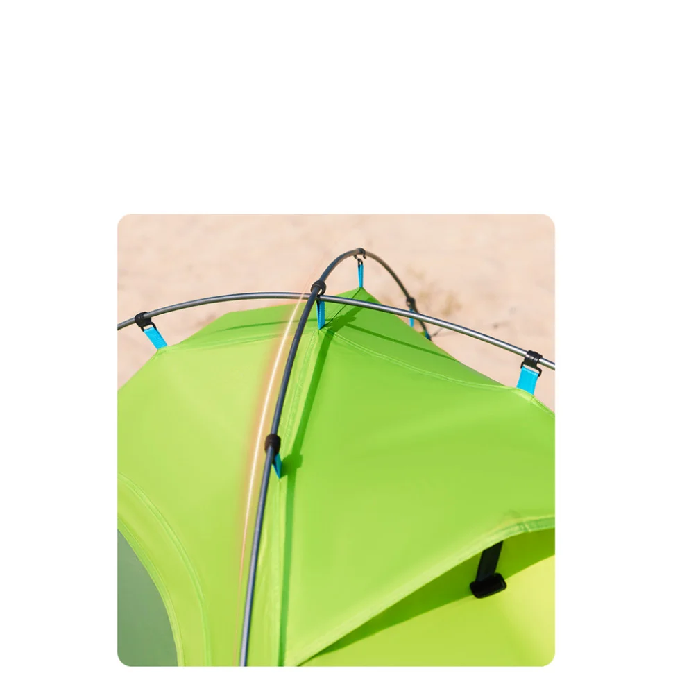 Палатка двухместная Naturehike CNK2450WS030, зеленая-7