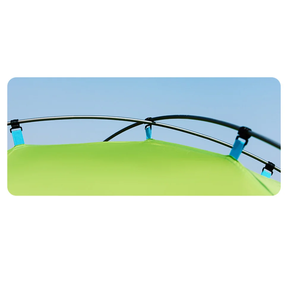 Палатка двухместная Naturehike CNK2450WS030, зеленая-8