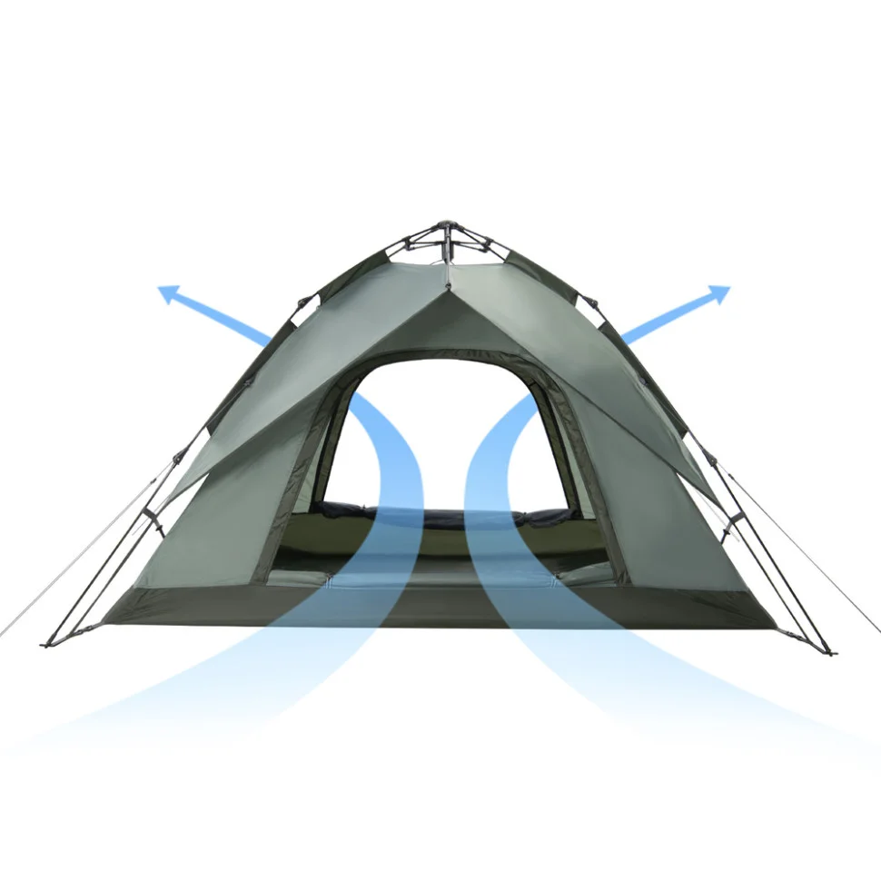 Палатка трехместная автоматическая Naturehike NH21ZP008-3