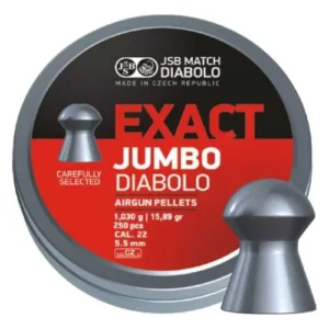 Пули для пневматики JSB Diabolo Exact Jumbo (5,51мм, 1,03г, 250 шт)