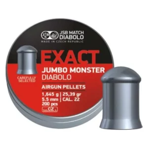 Пули для пневматики JSB Diabolo Exact Jumbo Monster (5,52мм, 1,64г, 200 шт)