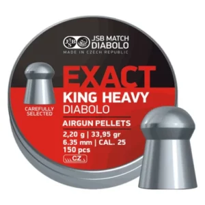 Пули для пневматики JSB Diabolo Exact King Heavy (6,35 мм, 2,2 г, 150 шт)
