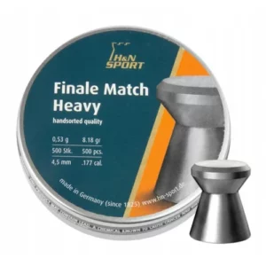 Пули для пневматики H&N Finale Match Heavy (4.49мм, 0.53г, 500шт)