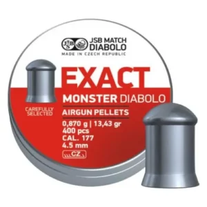 Пули для пневматики JSB Diabolo Exact Monster (4,52мм, 0,87г, 400 шт)