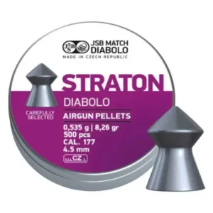 Пули для пневматики JSB Diabolo Straton (4,53мм, 0,53г, 500 шт)