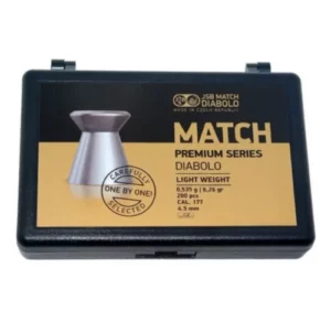 Пули для пневматики JSB Match Premium HW (4,49мм, 0,53г, 200 шт)
