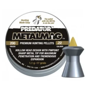 Пули для пневматики JSB Predator Metalmag (5,5мм, 1,1г, 200 шт)