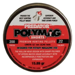 Пули для пневматики JSB Predator Polymag Shorts (5,5мм, 1,03г, 200 шт)