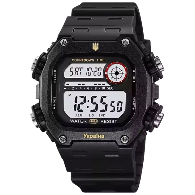 Часы наручные 6212-2126BKWT SKMEI, BLACK-WHITE, UKRAINE Часы наручные 6212/2126BKWT SKMEI, BLACK-WHITE, UKRAINE