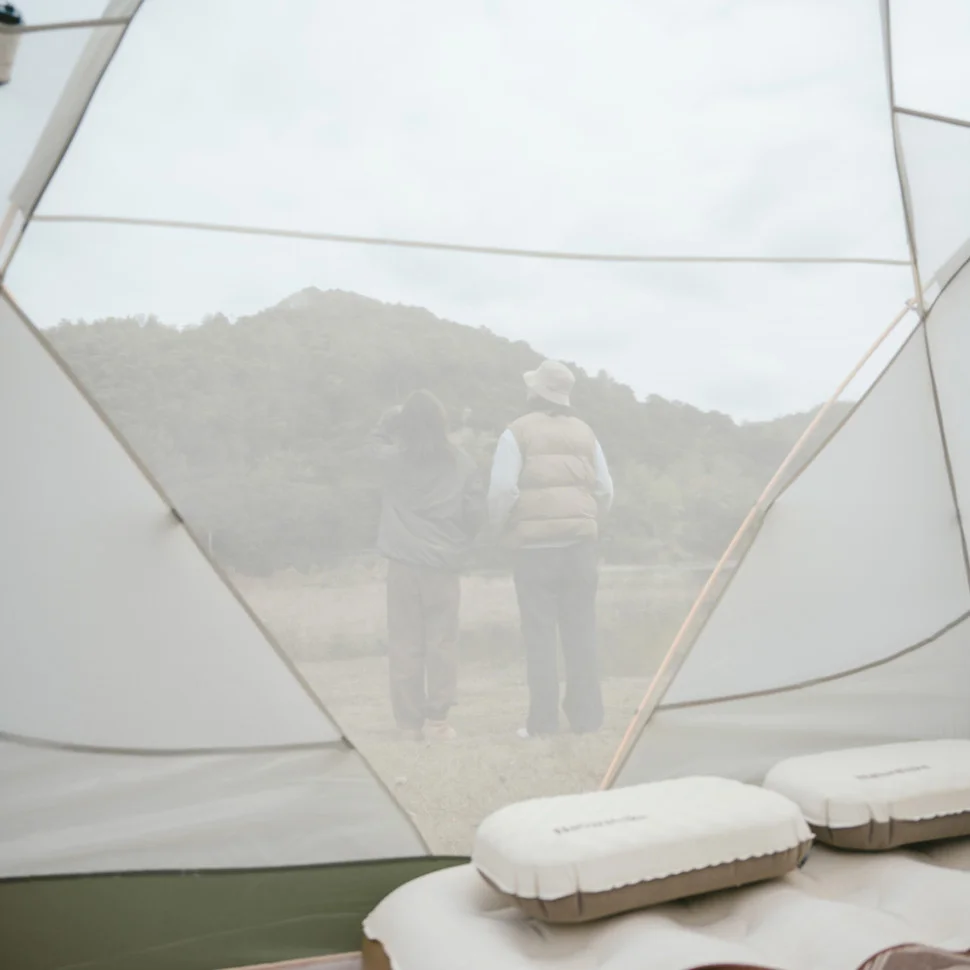 Палатка четырехместная Naturehike KOTA 4 CNK2450WS041, темно-зеленая-7