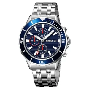 Часы наручные 9335SIBU SKMEI, SILVER-BLUE