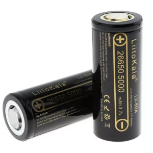 Аккумулятор высокотоковый 26650, LiitoKala Lii-50A-JT, 5000mAh