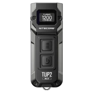 Фонарь наключный Nitecore TUP2 MCT (4xUHE LED, 1200 люмен, 5 режимов, USB-C), черный