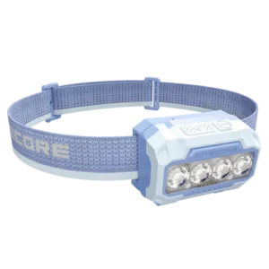 Фонарь налобный Nitecore HA23 UHE MCT (White-Red Led, 600 люмен, 3xAAA), синий