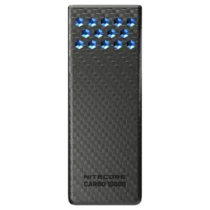 Внешнее зарядное устройство Power Bank Nitecore CARBO 10000 GEN2 черно-синий
